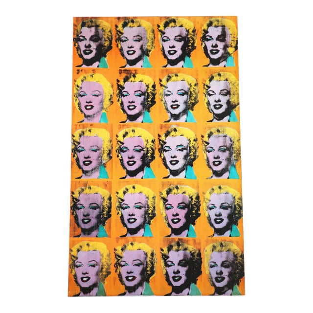 1992 Marilyn Monroe (Twenty Times) Andy Warhol Exhibition Print Tel Aviv, Israel For Sale