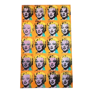 1992 Marilyn Monroe (Twenty Times) Andy Warhol Exhibition Print Tel Aviv, Israel