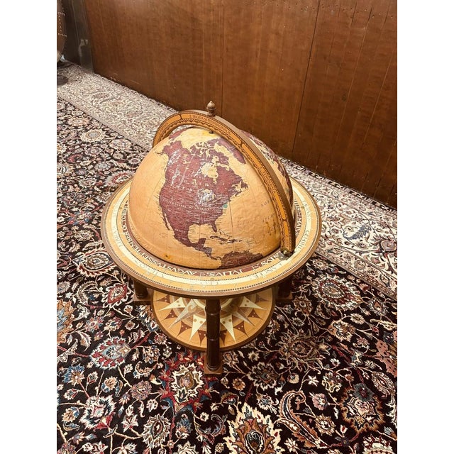 Italian Zoffoli Aries Floor Globe Bar For Sale - Image 14 of 18