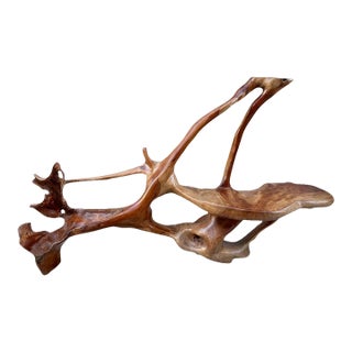 Andrianna Shamaris Impressive Sculptural Bench or Art Piece For Sale