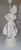 Textile Vintage Italian Table Lamp Depicting a Reading Girl in Stonelite, 2000s For Sale - Image 7 of 13