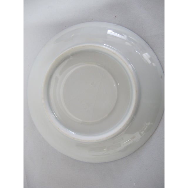 19th Century Carl Knoll Karlsbad Gilt Hand Painted Landscape Porcelain Coffee Cup & Saucer For Sale - Image 10 of 10