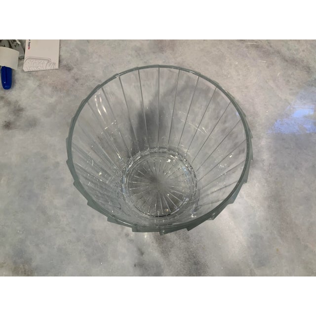 Glass Imperial Crystal Ice Bucket/Champagne Cooler For Sale - Image 7 of 10