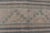 Cream Vintage Turkish Flat-Weave Kilim With Embroideries in Blue, Brown, and Cream For Sale - Image 8 of 16