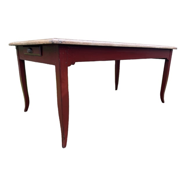 Vintage French Table Dining For Sale