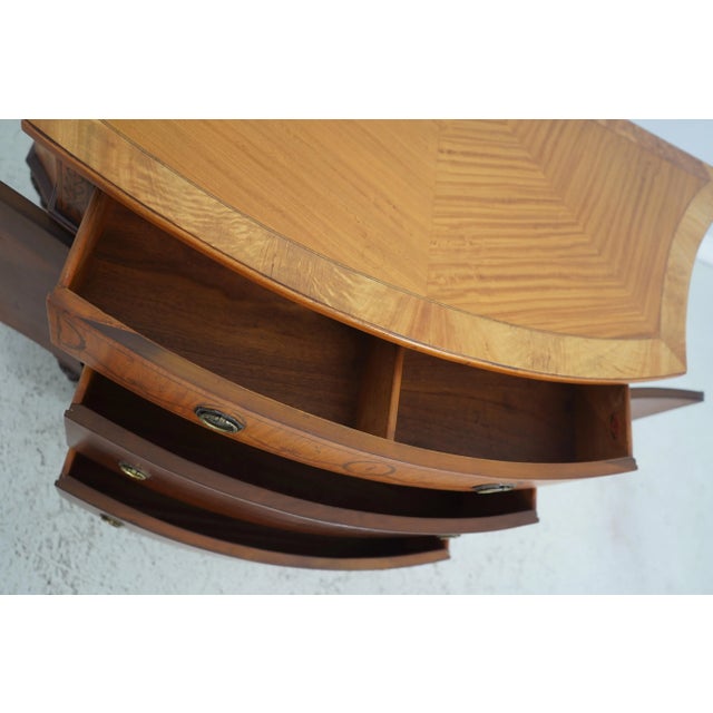 Adams Style Satinwood Inlaid Commode Chest For Sale - Image 4 of 12