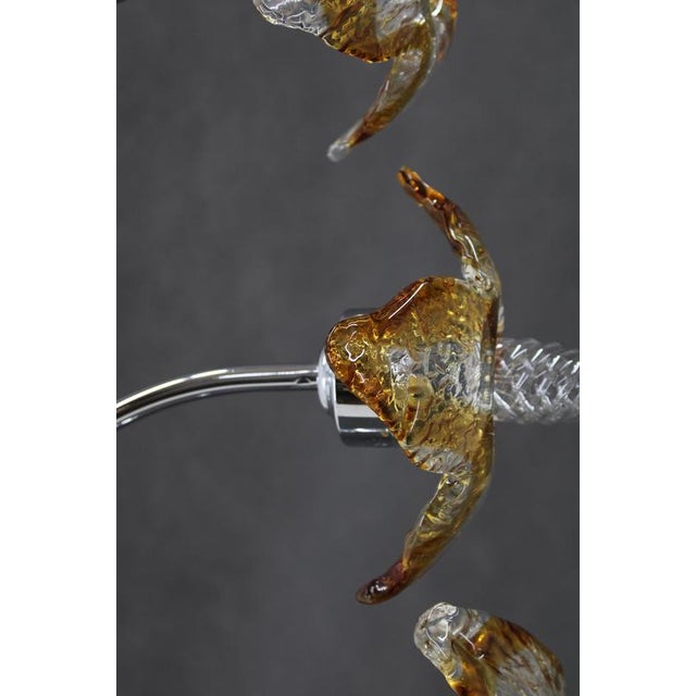 Floor Lamp in Murano Glass, Italy, 1980s For Sale - Image 11 of 15