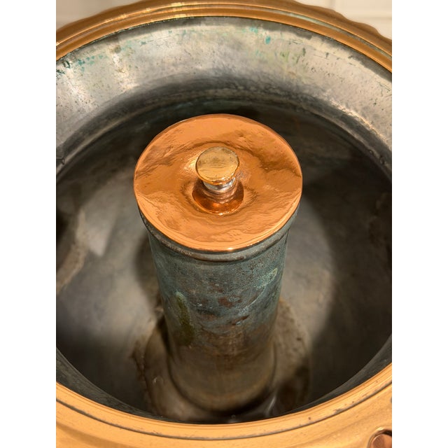 Mid-19th Century Victorian Copper & Brass Samovar Tea Urn, England, C. 1860 For Sale - Image 12 of 18