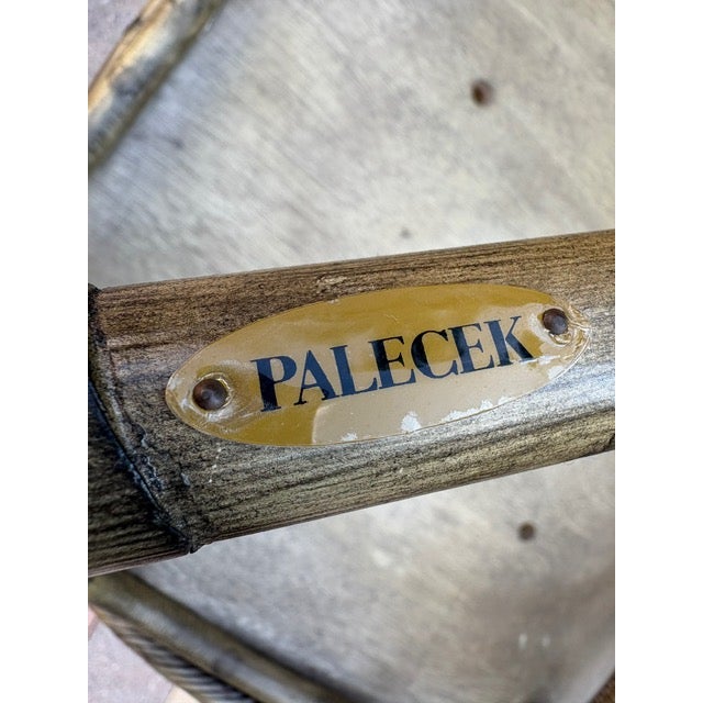 Greige 6 Palecek Dining Chairs For Sale - Image 8 of 13