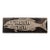 Vintage Double-Sided Hand-Painted Wooden Fish Monger Sign For Sale