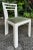 Off-white 1980s Postmodern Lacquered Dining Chairs Newly Reupholstered - Set of 4 Offwhite For Sale - Image 8 of 11
