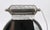 Vintage Nickel Plated Beveled Shaving Mirror With Light For Sale - Image 4 of 7