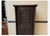 Brown Antique Neo-Gothic Cabinet in Solid Walnut, 1880 For Sale - Image 8 of 9