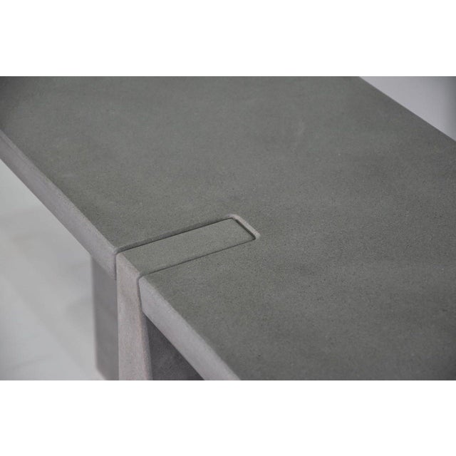Angelo Mangiarotti Inca Console Table by Angelo Mangiarotti for Skipper, 1978 For Sale - Image 4 of 10