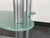 Silver Gallotti & Radice Late 20th Century Glass Shelving Cart For Sale - Image 8 of 12
