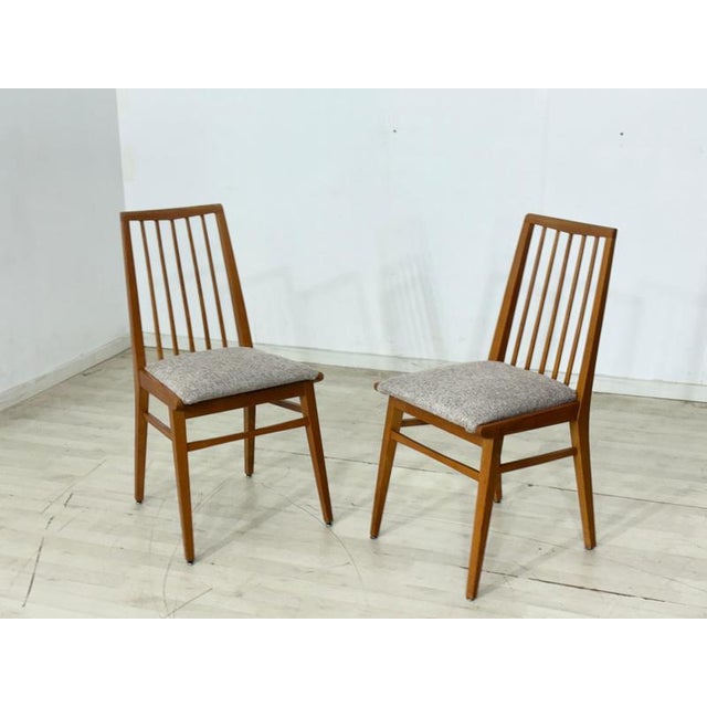 Vintage Dining Chairs from Hellerau, 1960s, Set of 2 For Sale - Image 6 of 12