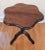 Scallop Mahogany Tilt Top Side Table Antique For Sale - Image 4 of 12