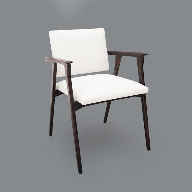 Vintage Lounge Chairs with Wooden Armrests, 1950s, Set of 2 For Sale - Image 6 of 15