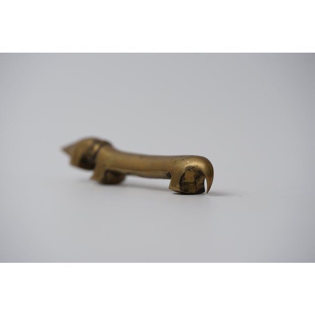 Vintage Brass Bottle Opener in the Shape of a Dachshund by Walter Bosse for Herta Baller, 1950s For Sale - Image 6 of 11