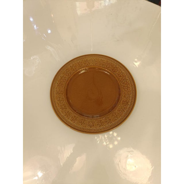 Terracotta Colored Ceramic Margherita Dinner Service by Antonia Campi for Richard Ginori, Italy, 1960s, Set of 57 For Sale - Image 10 of 17