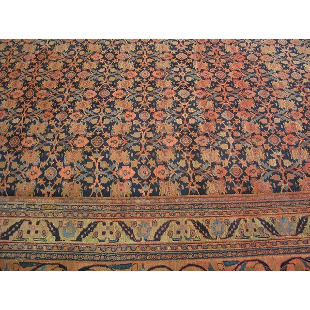 Mid 19th Century N.E. Persian Khorassan Moud Carpet ( 14'6" X 18'8" - 442 X 570 )