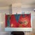 Textile 1960’s Mid Century Modern, Afro Style Surrealist Abstract, in the Style of Wiferdo Lam For Sale - Image 7 of 10