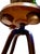 19th Century 19th-Century Georgian Three-Tier Demilune Mahogany Wine Butler or Plant Stand For Sale - Image 5 of 5