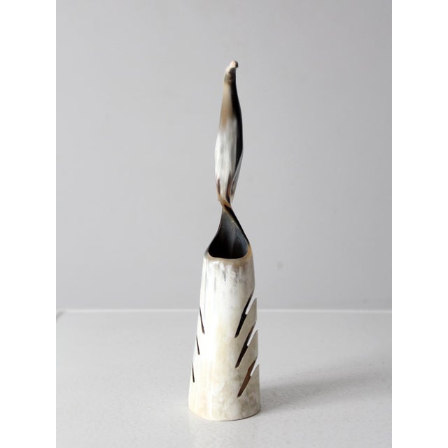 Bone Vintage Polished Bird Sculpture For Sale - Image 7 of 11