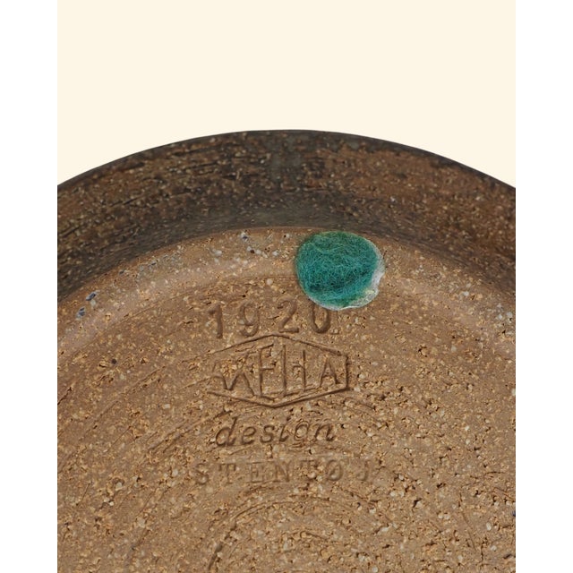 Brutalist Plate by Axella, Denmark, 1970s For Sale - Image 9 of 10