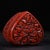 Vintage Chinese Carved Cinnabar Lacquer Jewelry Box With Floral Motif For Sale - Image 4 of 9