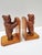 A pair of antique, very charming bookends with hand carved bears from the black forest. beautifully detailed hand-carved...