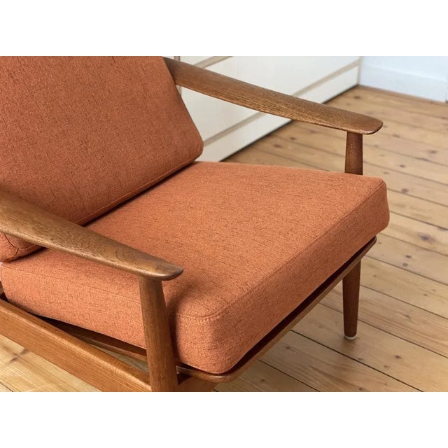 Original 60s/70s! Made in Denmark! New relevance! Breathtingly beautiful Danish Easy Chair by Arne Vodder for Cado! The...