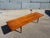 1950s 1950s Attributed to Mel Smilow Slatted Solid Walnut Mid-Century Modern Bench Table For Sale - Image 5 of 10