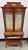 Mid 20th Century Southampton Edwardian Style Marquetry Inlaid Yew Wood Two-Part Display Cabinet For Sale - Image 10 of 12
