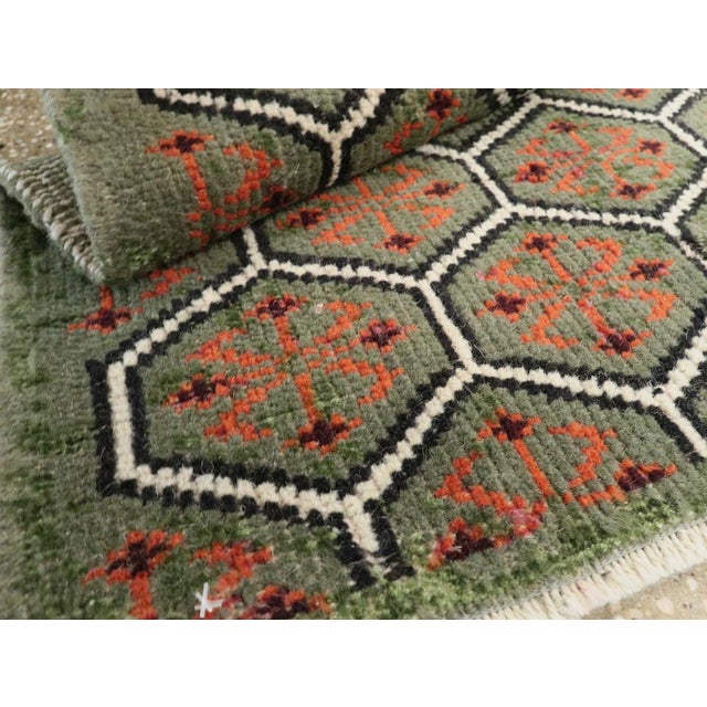 Charcoal Galerie Shabab Collection Mid-20th Century Turkish Anatolian Rugs For Sale - Image 8 of 18