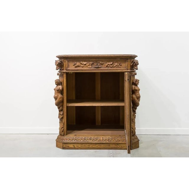Uruguayan Carved Cabinet, 19th Century For Sale - Image 4 of 7