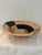 Stylish vintage African coil basket in earthtone shades. Generous size. Loop on back should desire to display hanging.