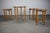 Poul Hundevad Danish Teak Folding Table with Stools by Poul Hundevad, 1960, Set of 4 For Sale - Image 4 of 13