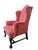 Bring timeless elegance to any room with this beautifully proportioned Queen Anne-style wingback chair. Upholstered in a...