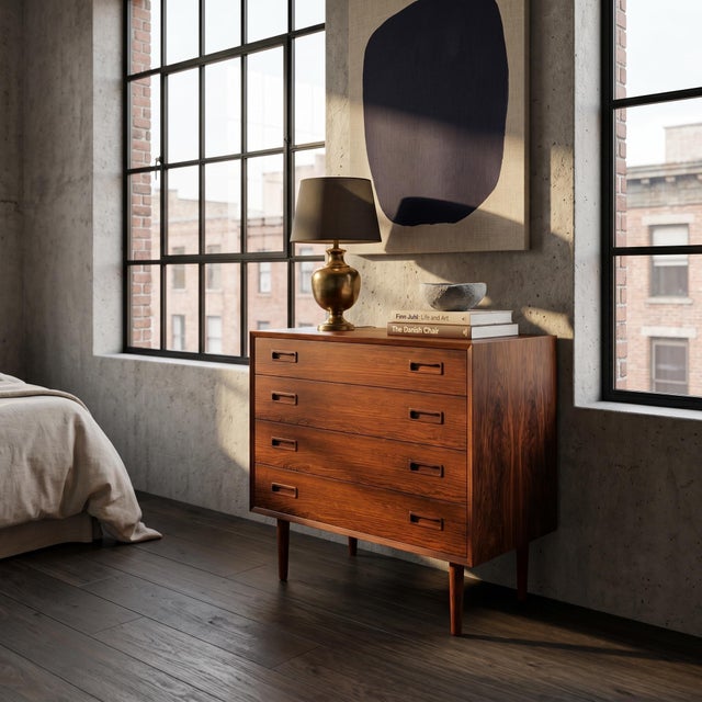 Brown Rosewood Dresser by Poul Hundevad for Hundevad & Co, 1960s For Sale - Image 8 of 14