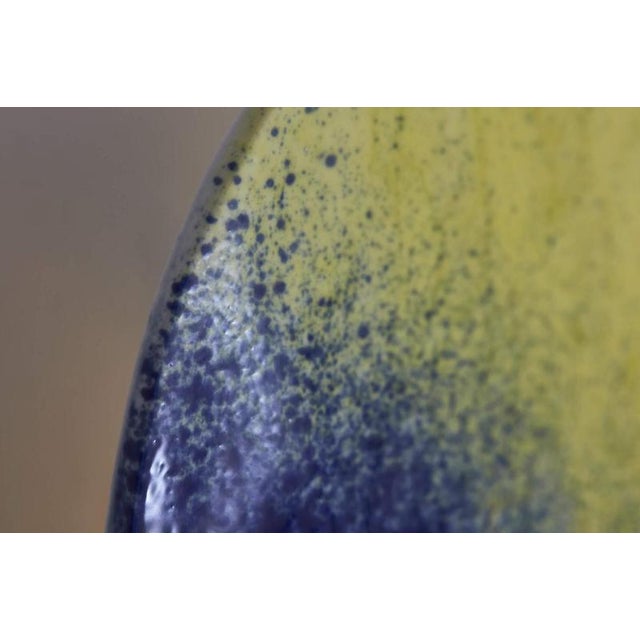 Blue Multiple Liquid Ceramic Wall Lamp by Jennifer Midoz For Sale - Image 8 of 8