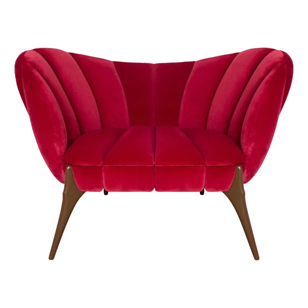 Amasunzu Armchair by Alma De Luce For Sale