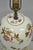 White Vintage Oriental Chinese Porcelain Bulbous Jardinière Floral Oriental Table Lamp For Sale - Image 8 of 12