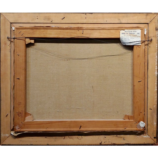 Marcos Blahove -Portrait of a Seated Spanish Maja - Oil Painting For Sale - Image 9 of 11