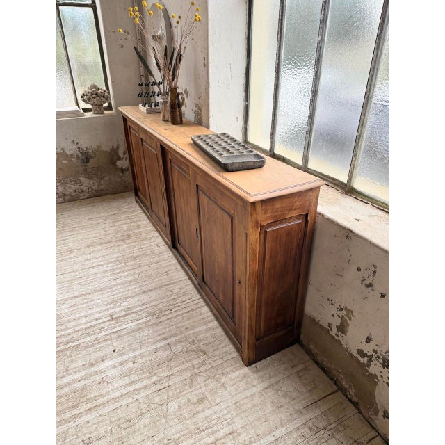 Oak Sideboard with Sliding Doors, 1900s For Sale - Image 13 of 18