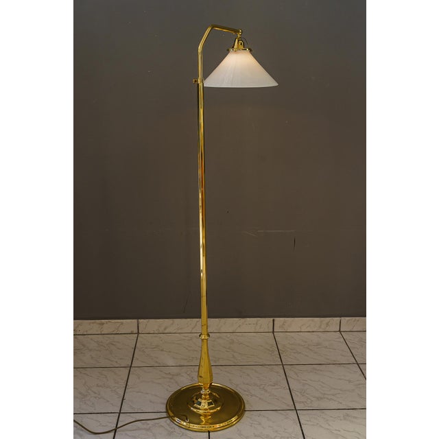 Metal Adjustable Art Deco Floor Lamp, 1920s For Sale - Image 7 of 18