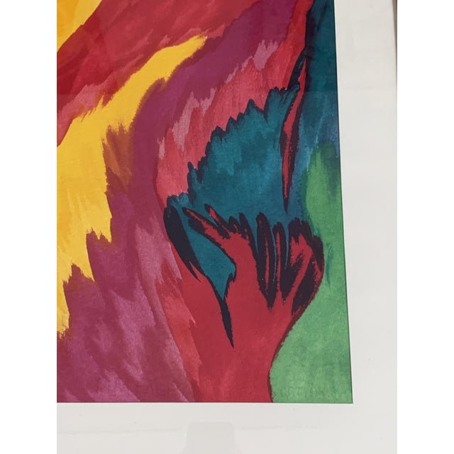 Early 21st Century Rosetta Vercellotti, Il Dubbio, 1992, Ecoline on Cardboard, Framed For Sale - Image 5 of 14