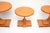 Wood Art Deco Birds Eye Maple J Nest of Tables from H and L Epstein, 1930, Set of 3 For Sale - Image 7 of 11