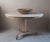 Early 19th Century Small Antique English Palladian Round Bleached Table, 1835 For Sale - Image 5 of 13