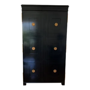Hickory Chair Suzanne Kaiser Tuxedo Tall Bar Cabinet